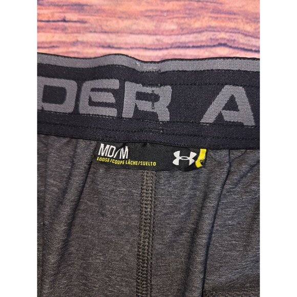 Under Armour Mens Loose Fit Basketball Shorts Medium - Picture 3 of 5